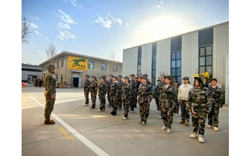 軍訓圓滿收官，新員工精神抖擻迎新崗——公司2024年度新員工軍訓活動側(cè)記